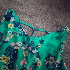 Strappy Neck Tank Top